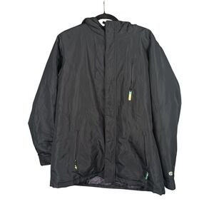 Champion Girls' Black Lightweight Hooded Jacket XL‎ (16-18) Outerwear